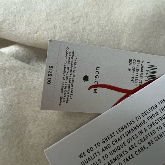 UGG Janni Fleece Blanket Short cardigan - Picture 5 of 6